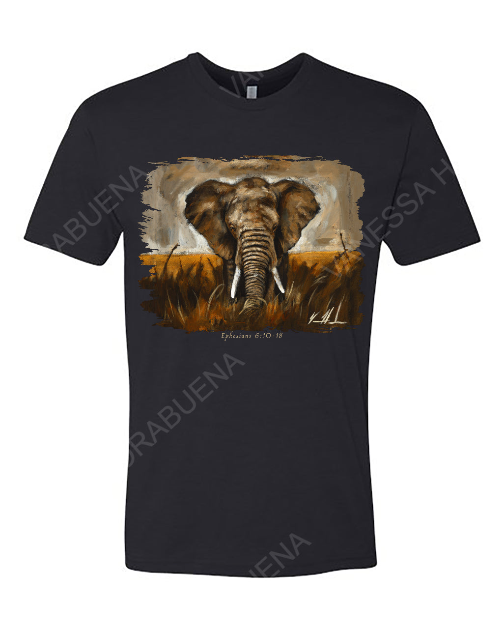 Stand Your Ground - Unisex T-Shirt Vanessa Horabuena Short Sleeve Black Small