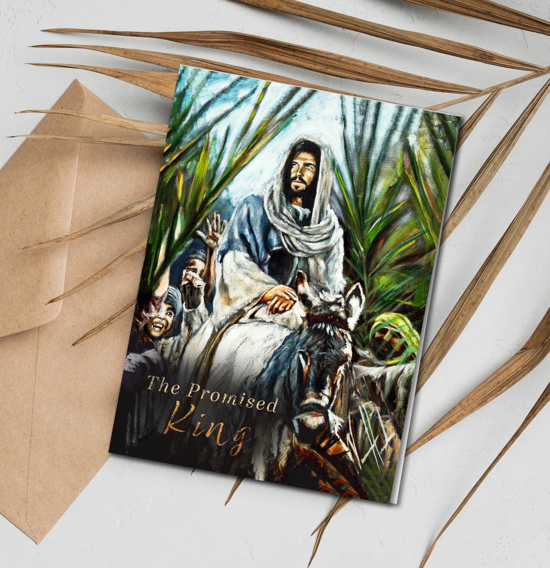 The Promised King Easter Greeting Card Vanessa Horabuena