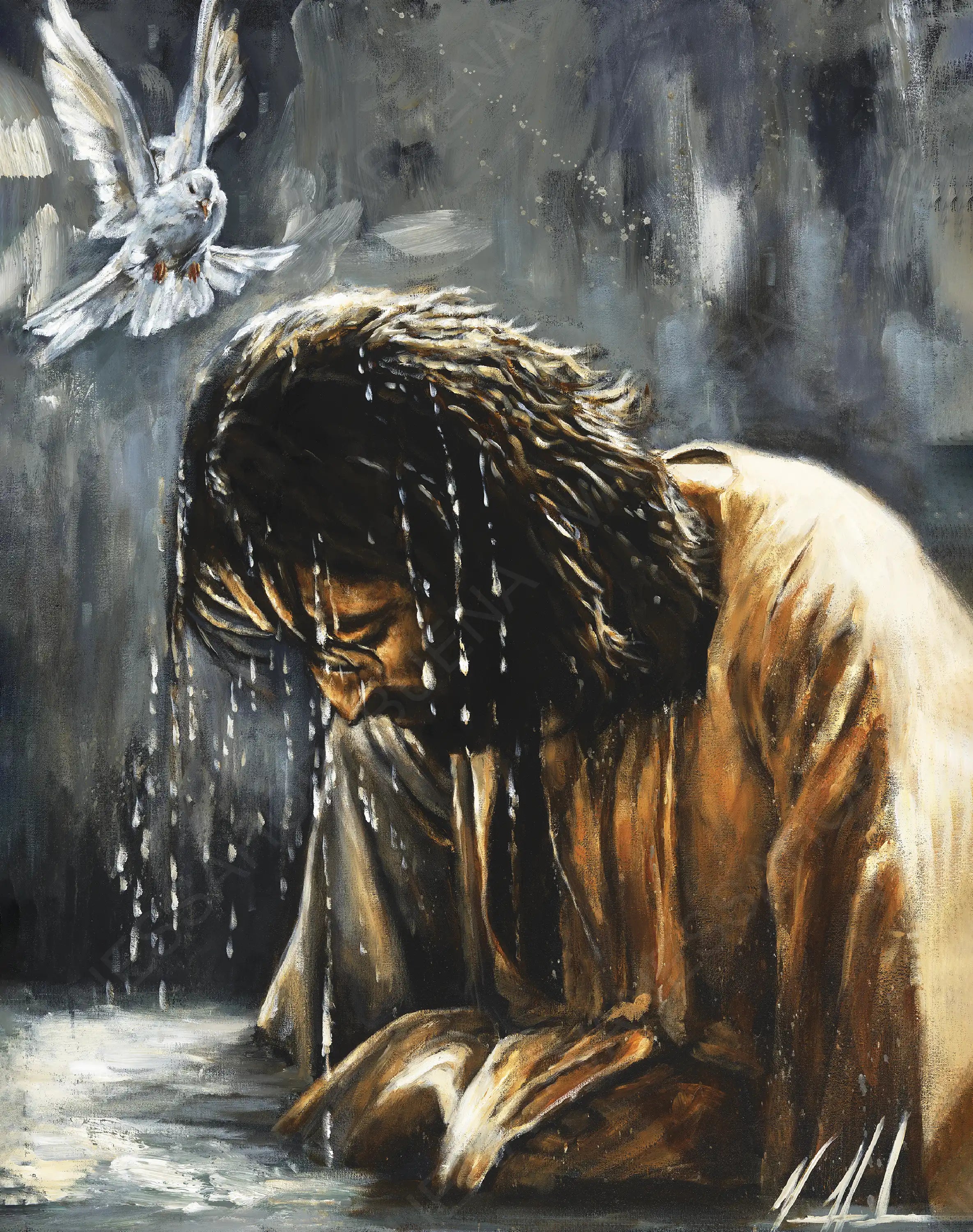 This Is My Son - Special Edition (Hand Embellished Canvas Print) Vanessa Horabuena