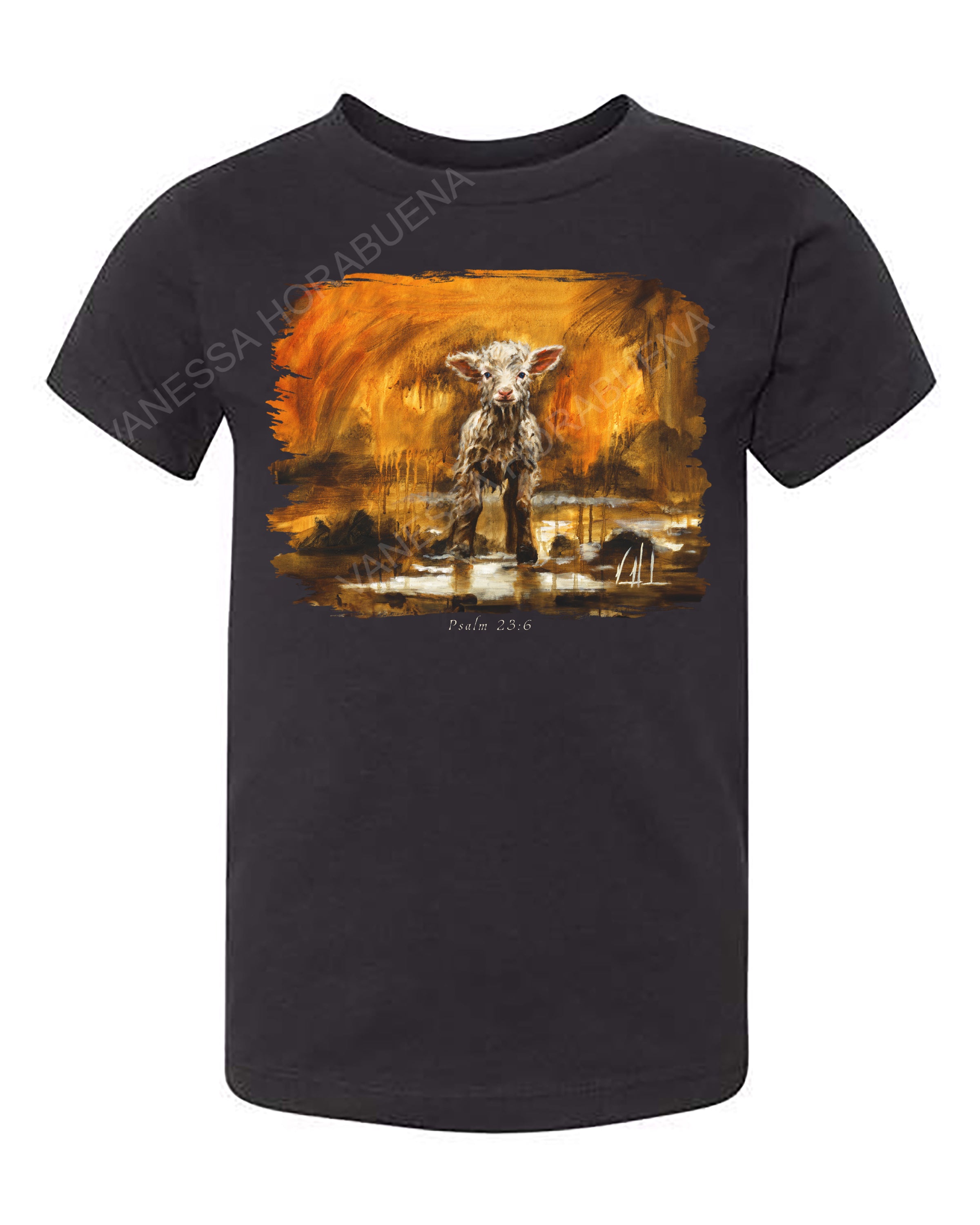 Your Love Never Fails - Kids T (Organic Cotton) Vanessa Horabuena Kids Black 2T