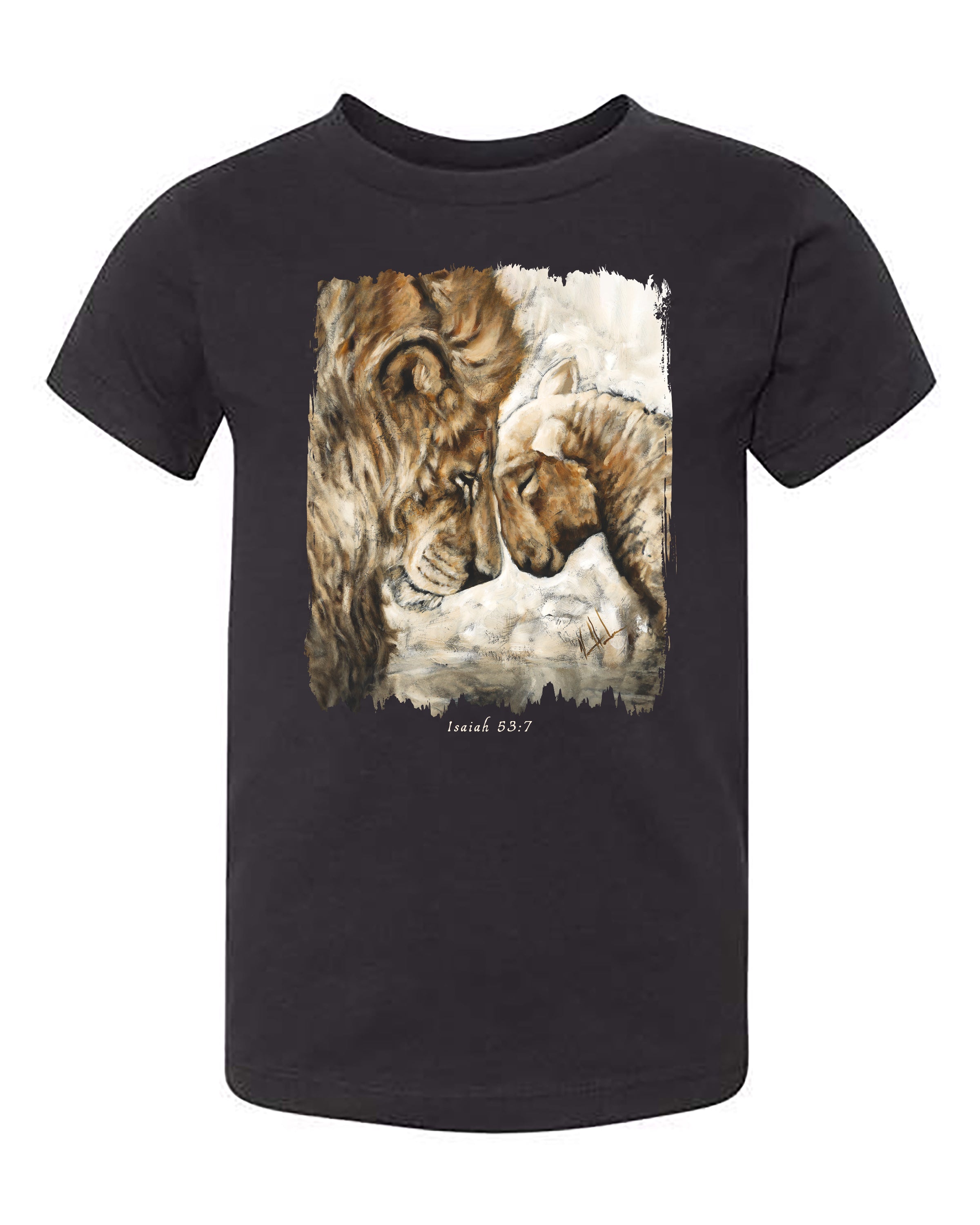 Compassion of a King (White) - Kids T (Organic Cotton) Vanessa Horabuena Kids Black 2T