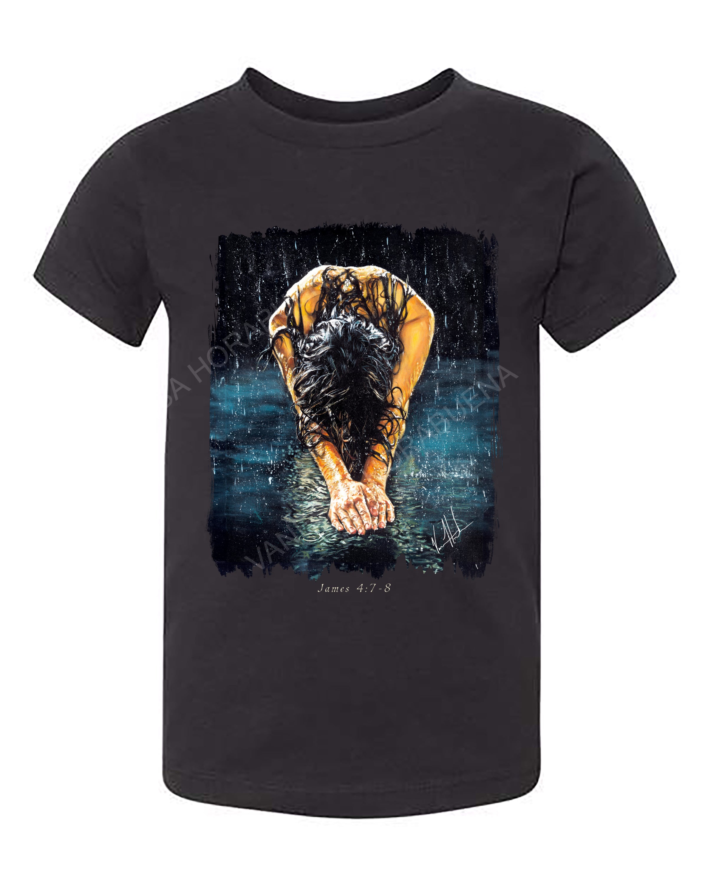 The Art of Surrender - Kids T (Organic Cotton) Vanessa Horabuena Kids Black 2T