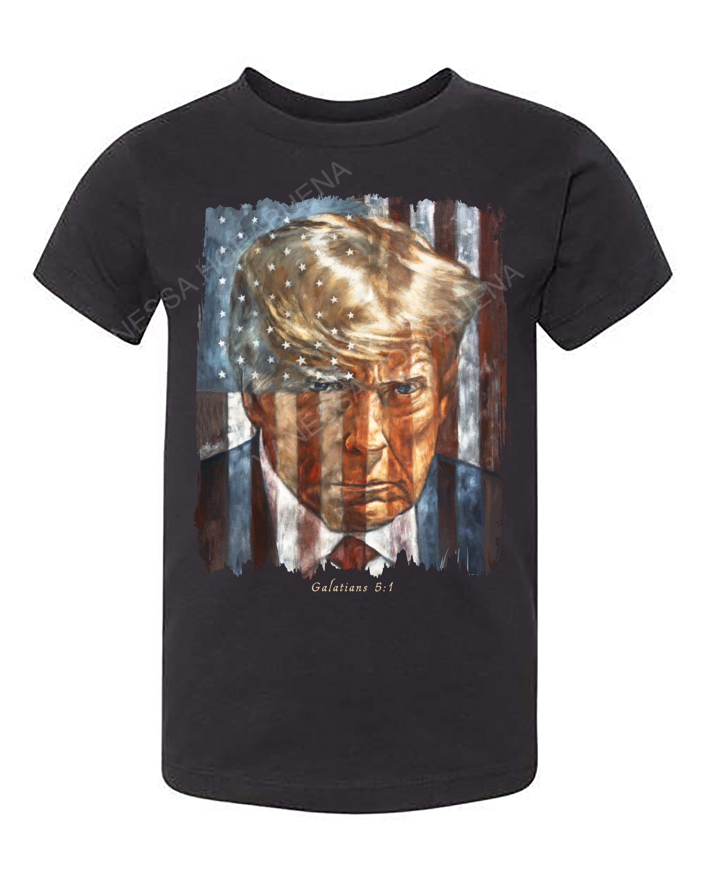 The Cost of Freedom - Kids T (Organic Cotton) Vanessa Horabuena Kids Black 2T
