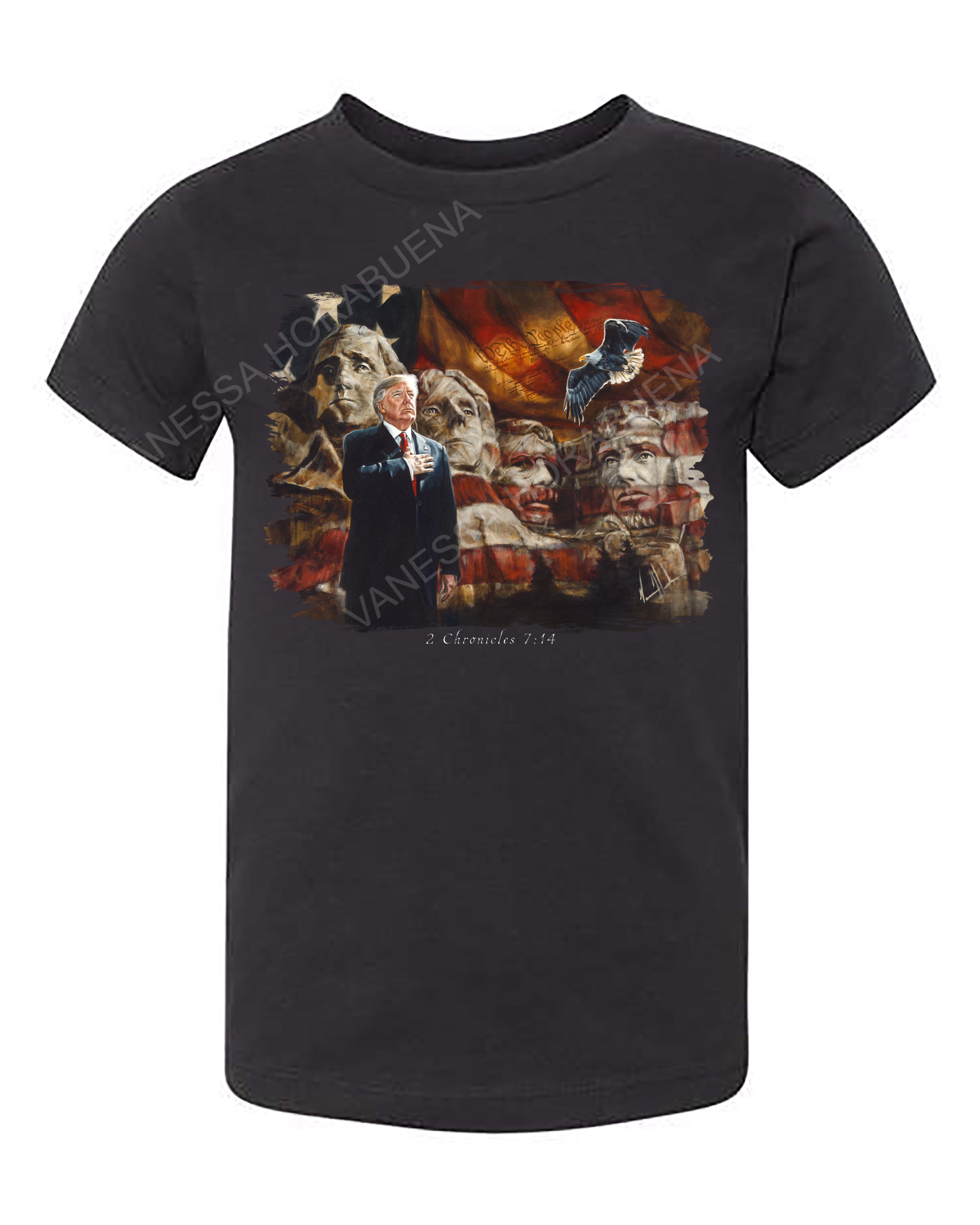 We the People - Kids T (Organic Cotton) Vanessa Horabuena Kids Black 2T