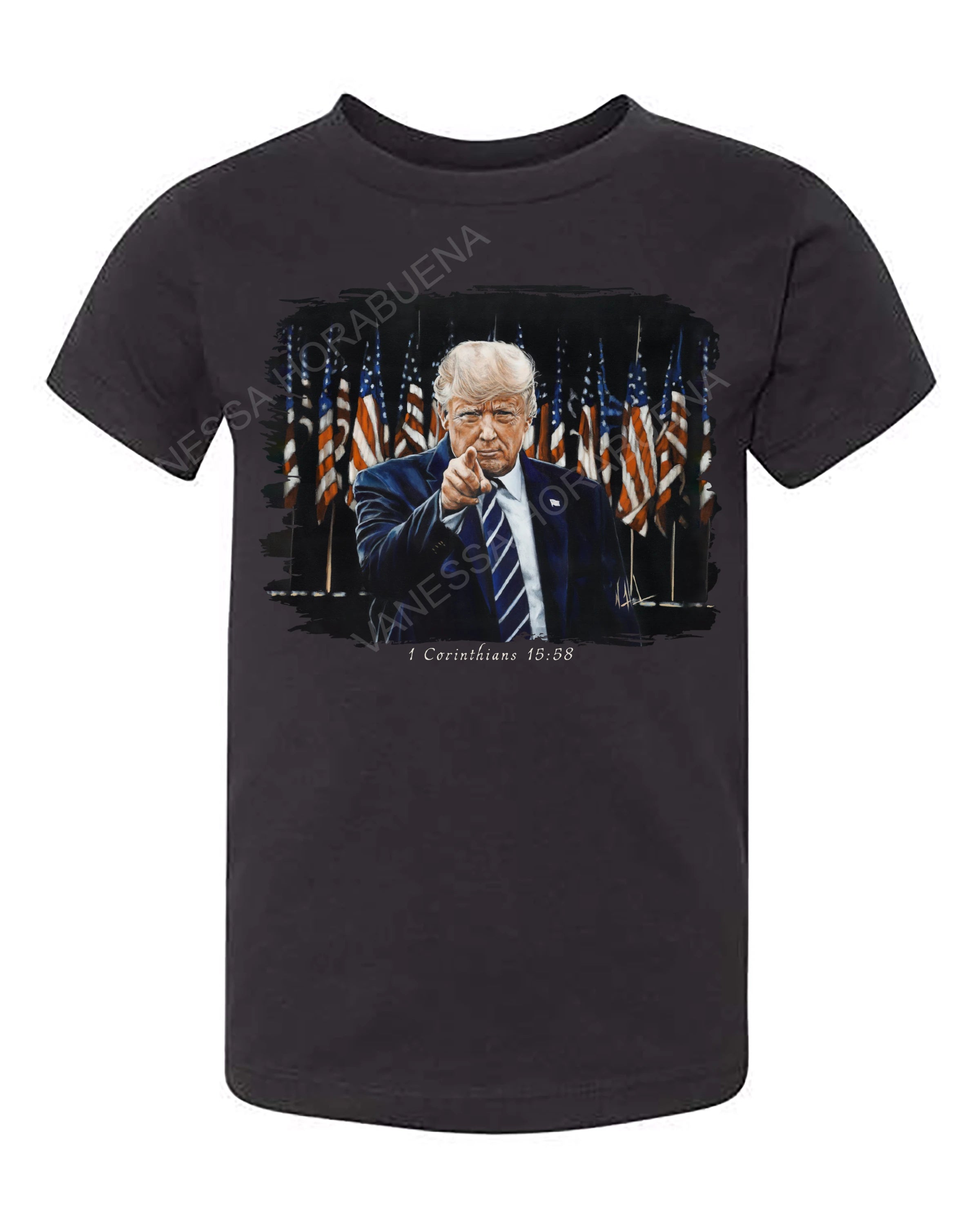 The Call to Greatness - Kids T (Organic Cotton) Vanessa Horabuena Kids Black 2T