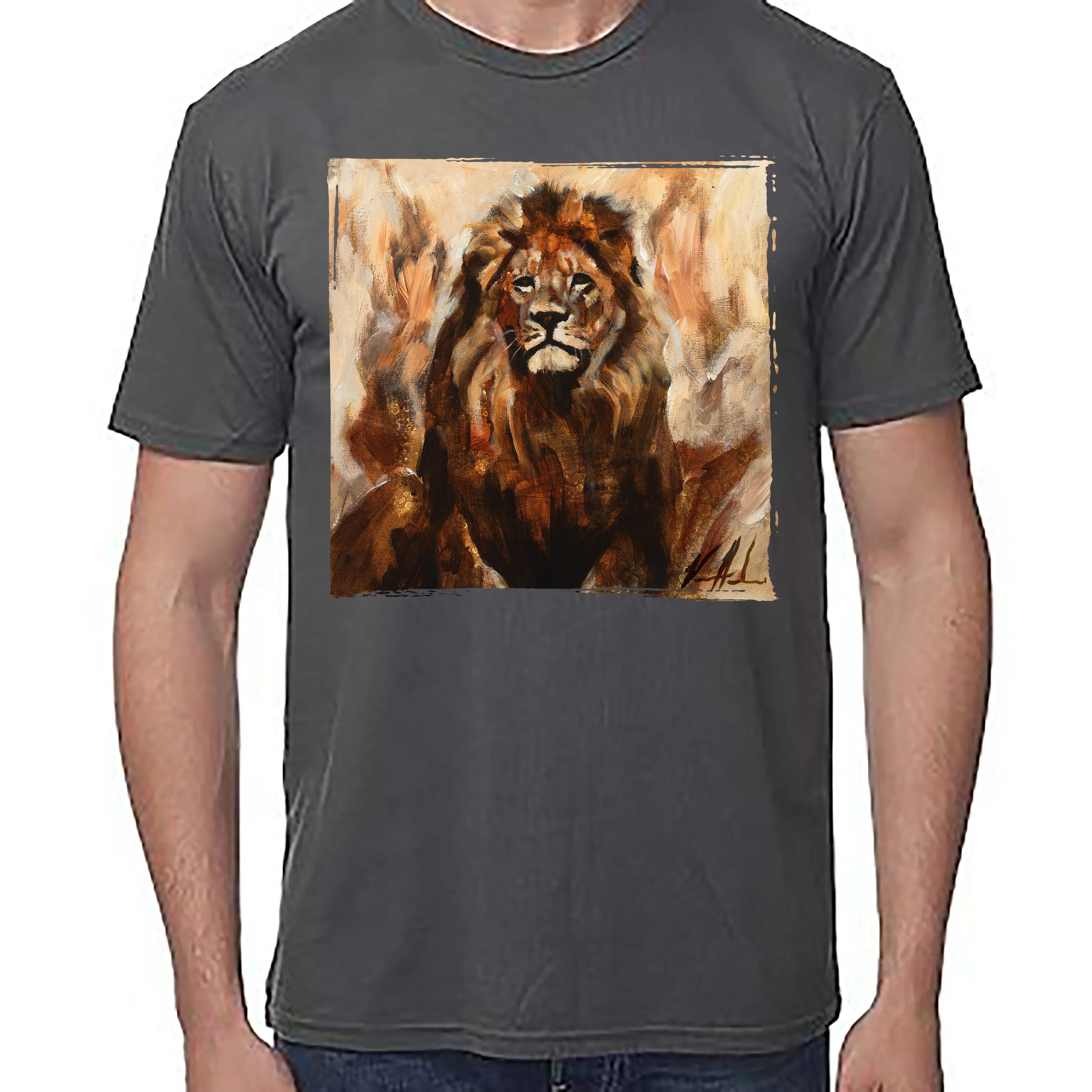 Abounding Grace - Unisex T (Premium Organic Fabric) Vanessa Horabuena Bamboo Pewter Small