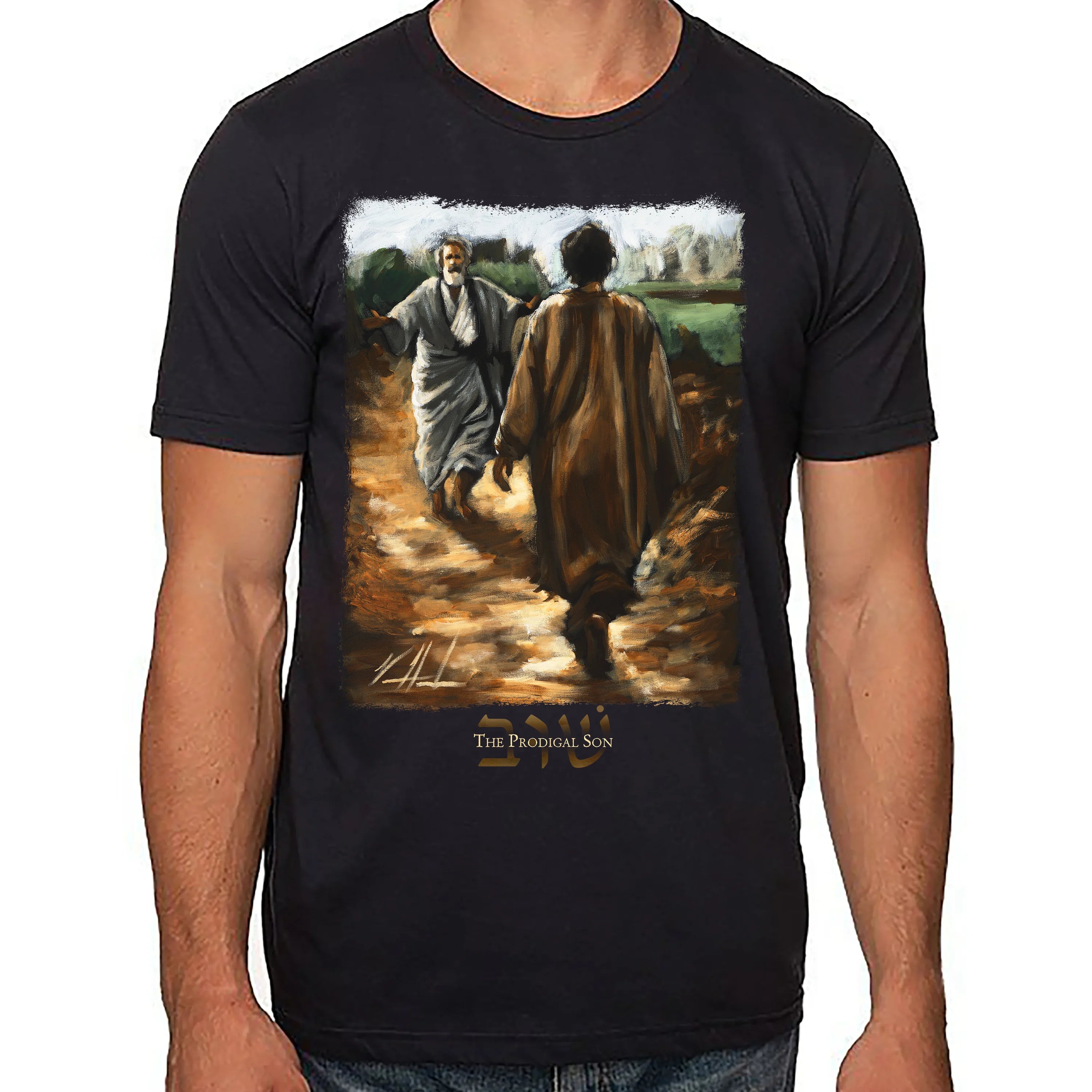 Unisex T (Organic Cotton) - The Prodigal Son Organic Cotton Vanessa Horabuena
