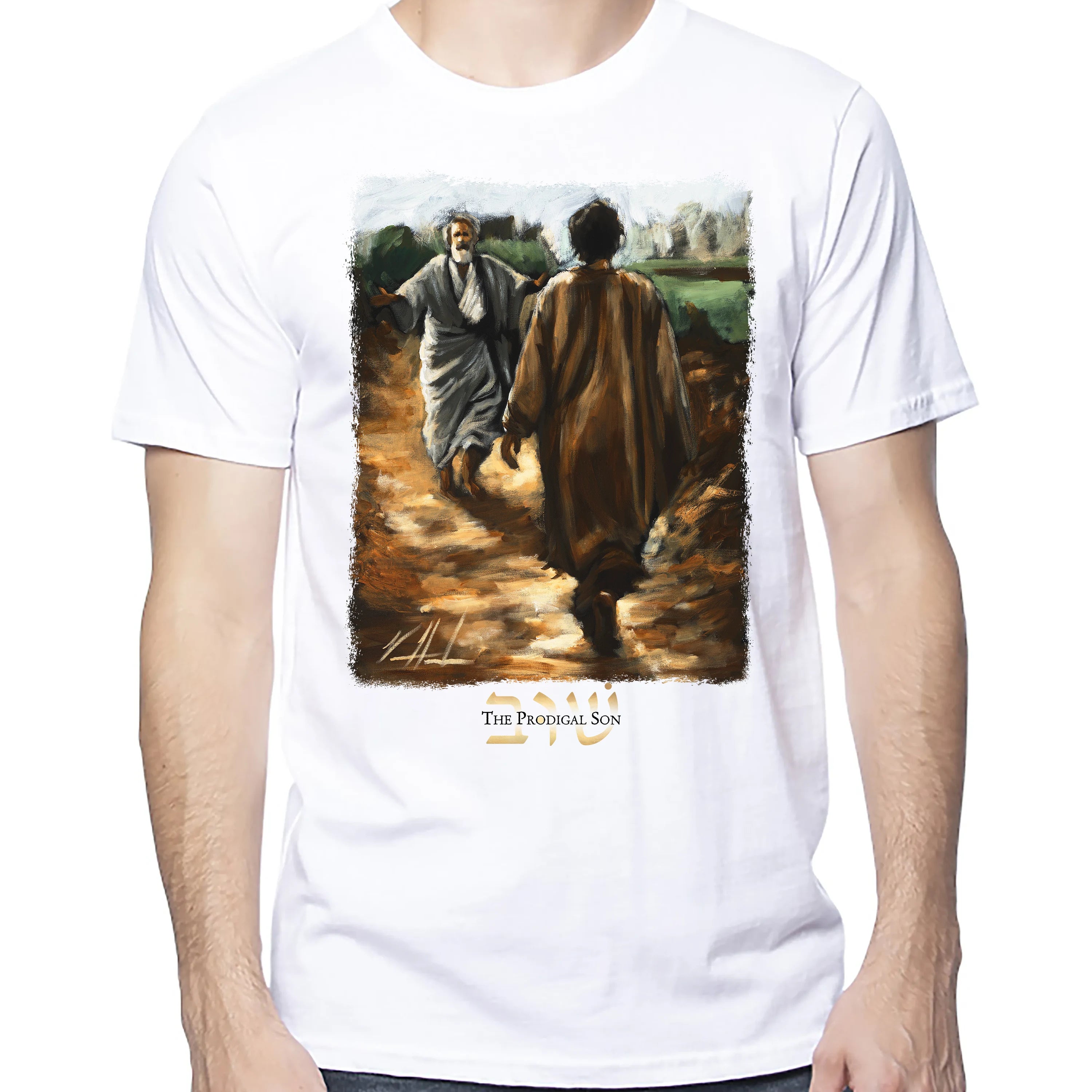 Unisex T (Organic Cotton) - The Prodigal Son Organic Cotton Vanessa Horabuena
