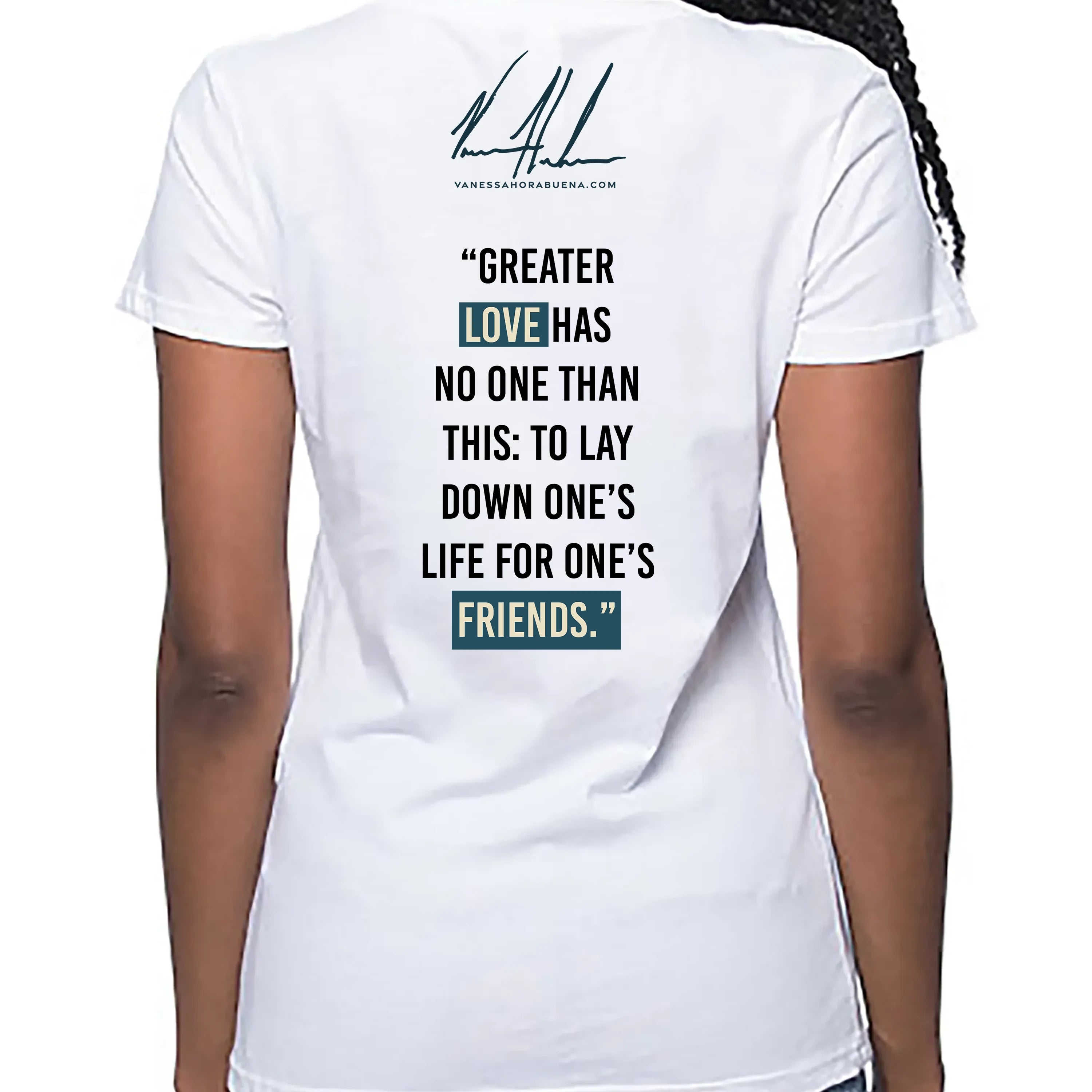(PRE-ORDER) Women's T (Organic Bamboo) - Charlie Kirk - A Hero's Tribute Organic Bamboo Vanessa Horabuena