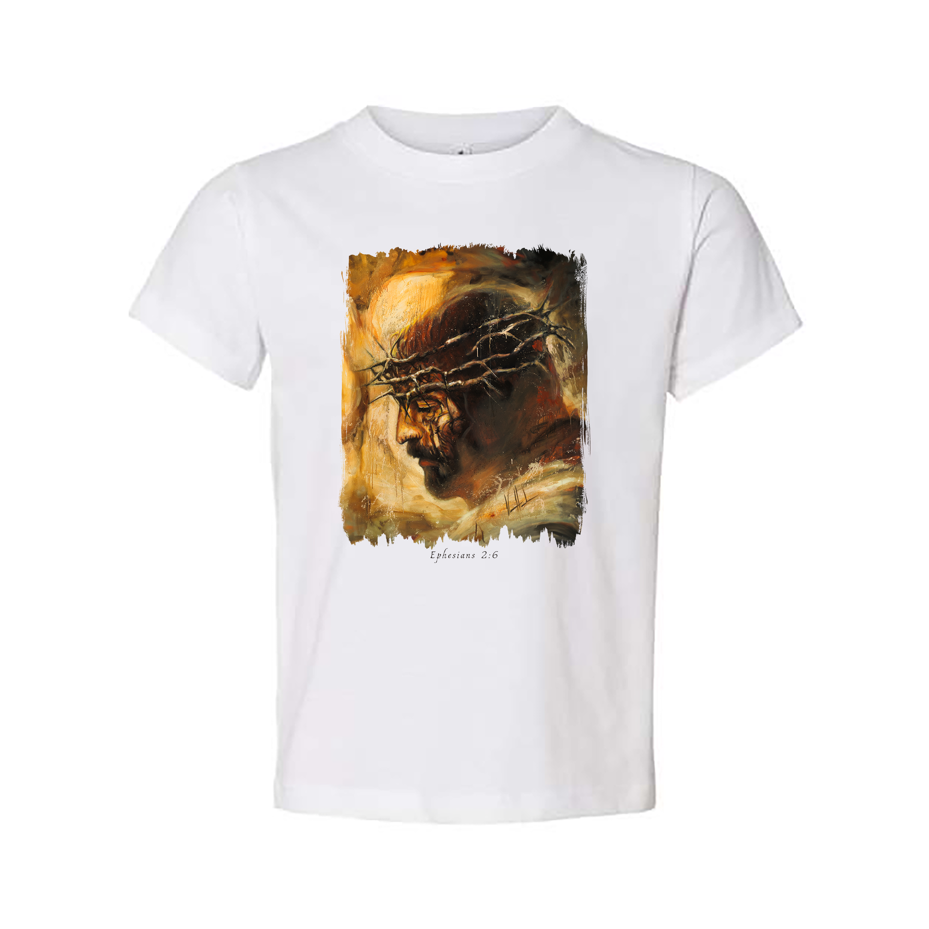 King of Glory - Kids T (Organic Cotton) Organic Cotton Vanessa Horabuena Toddler White 2T
