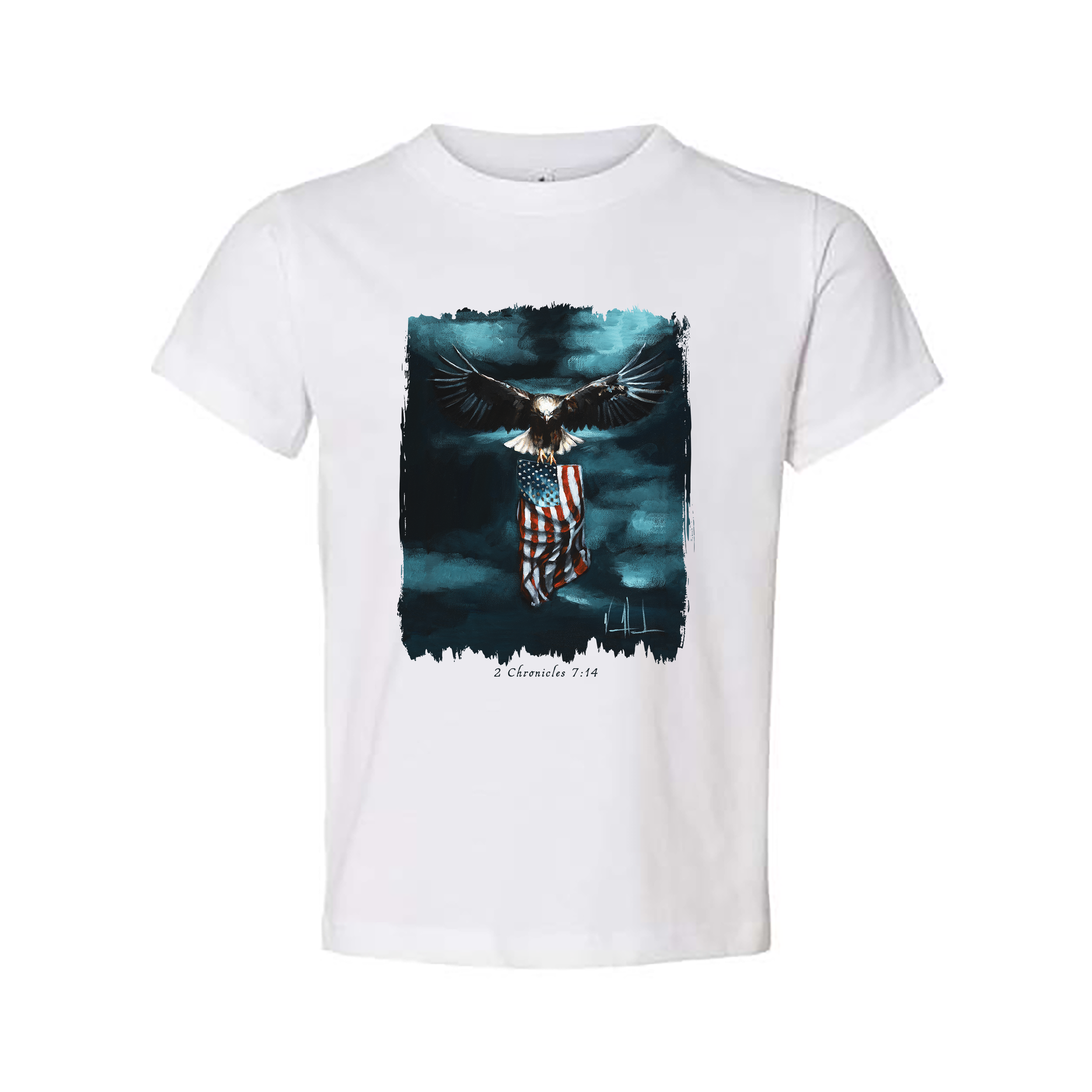 Kids T (Organic Cotton)-Revive Our Nation Organic Cotton Vanessa Horabuena Toddler White 2T
