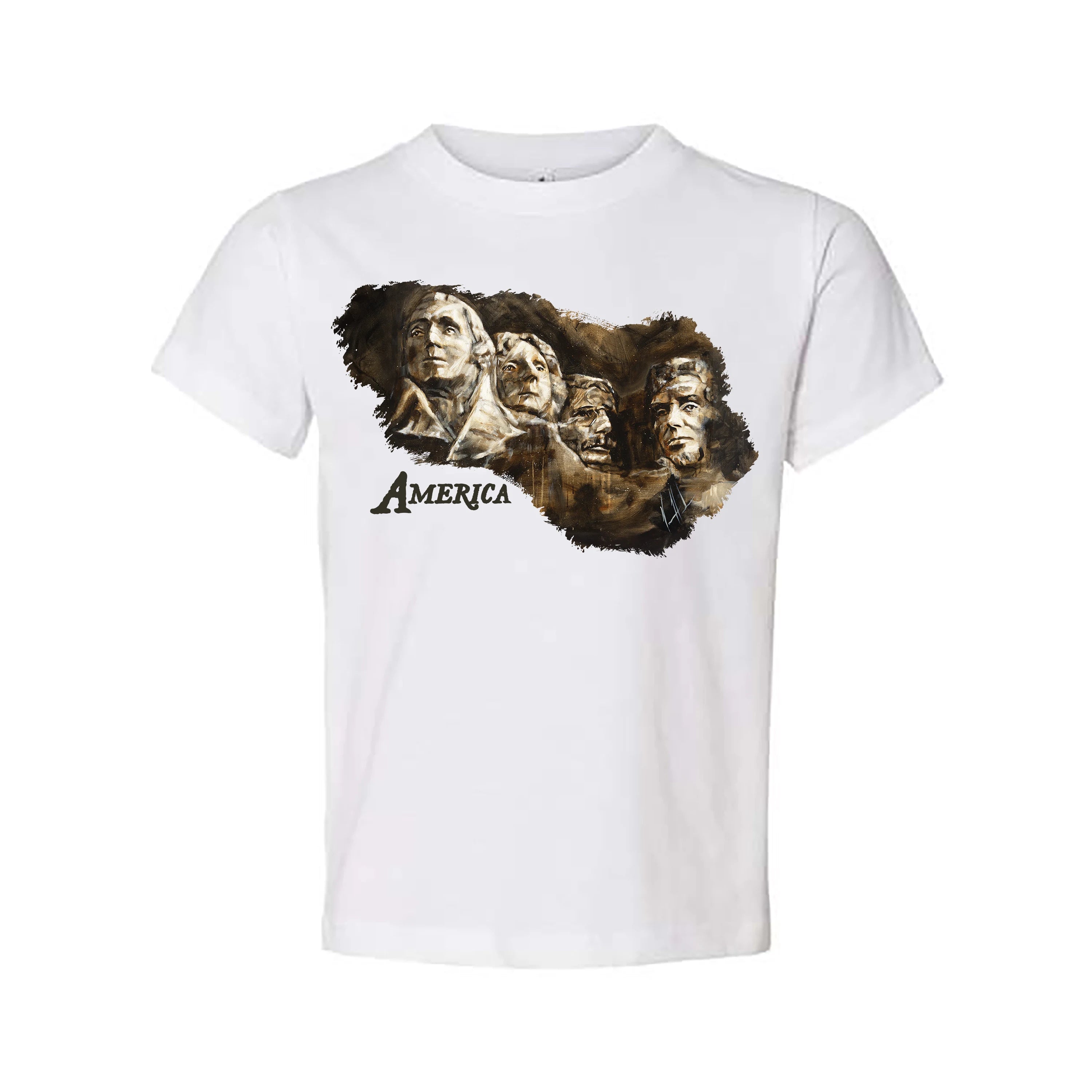 Kids T - Legends of Freedom -(Organic Cotton) - 4th of July Organic Cotton Vanessa Horabuena Toddler White 2T