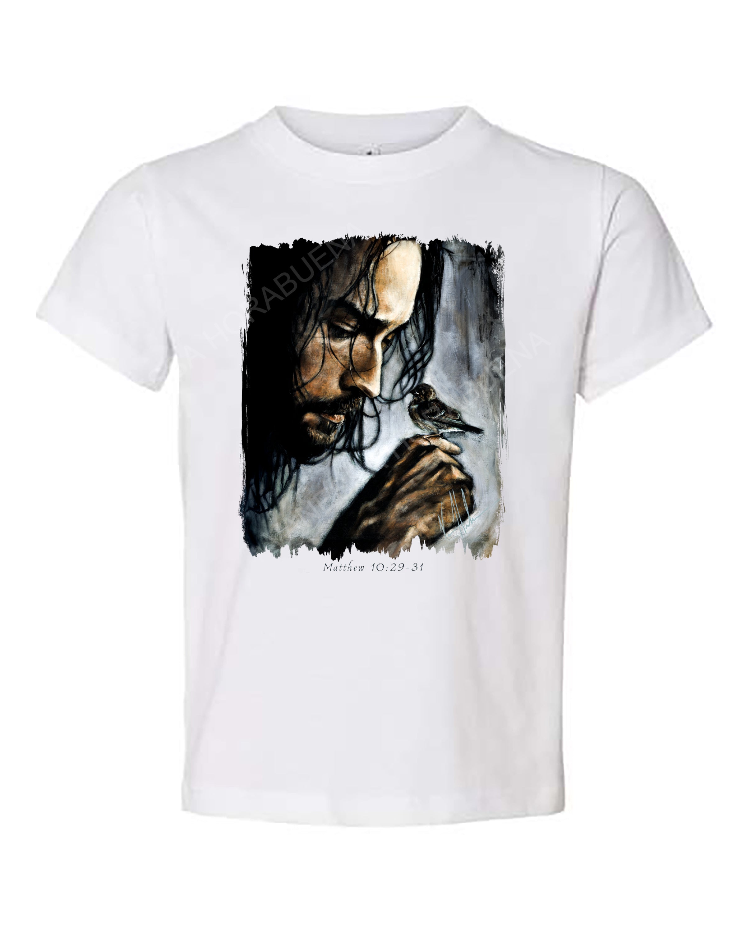 Watcher of the Sparrow - Kids T (Organic Cotton) Vanessa Horabuena Kids White 2T