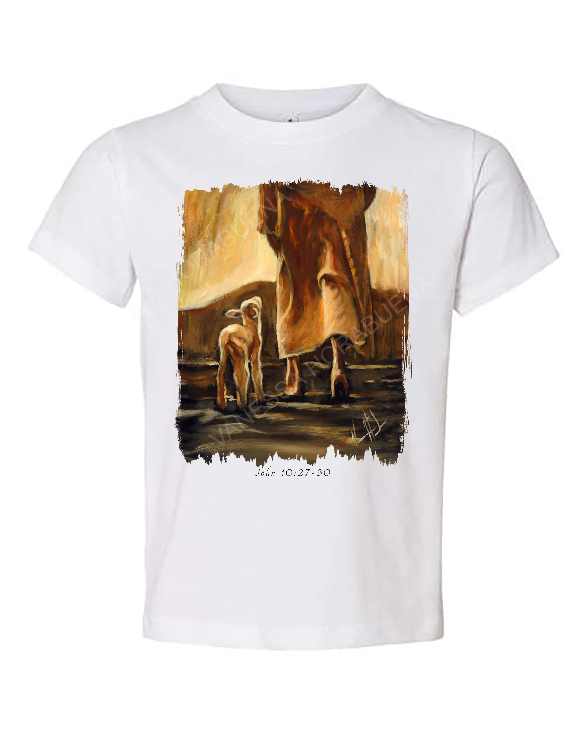 My Sheep Listen to My Voice - Fall Edition - Kids T (Organic Cotton) Vanessa Horabuena Kids White 2T