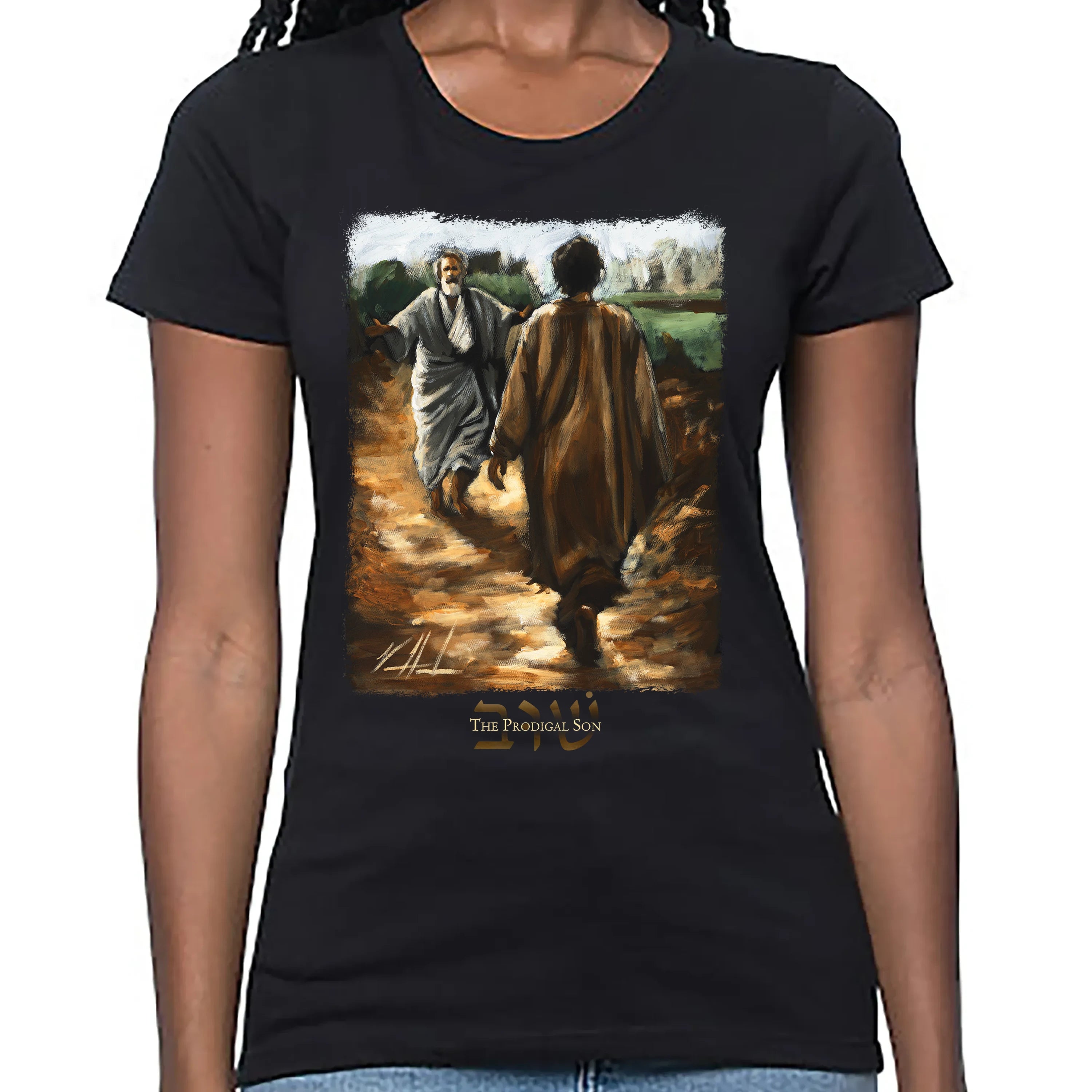 Women's T (Organic Bamboo) - The Prodigal Son Organic Bamboo Vanessa Horabuena