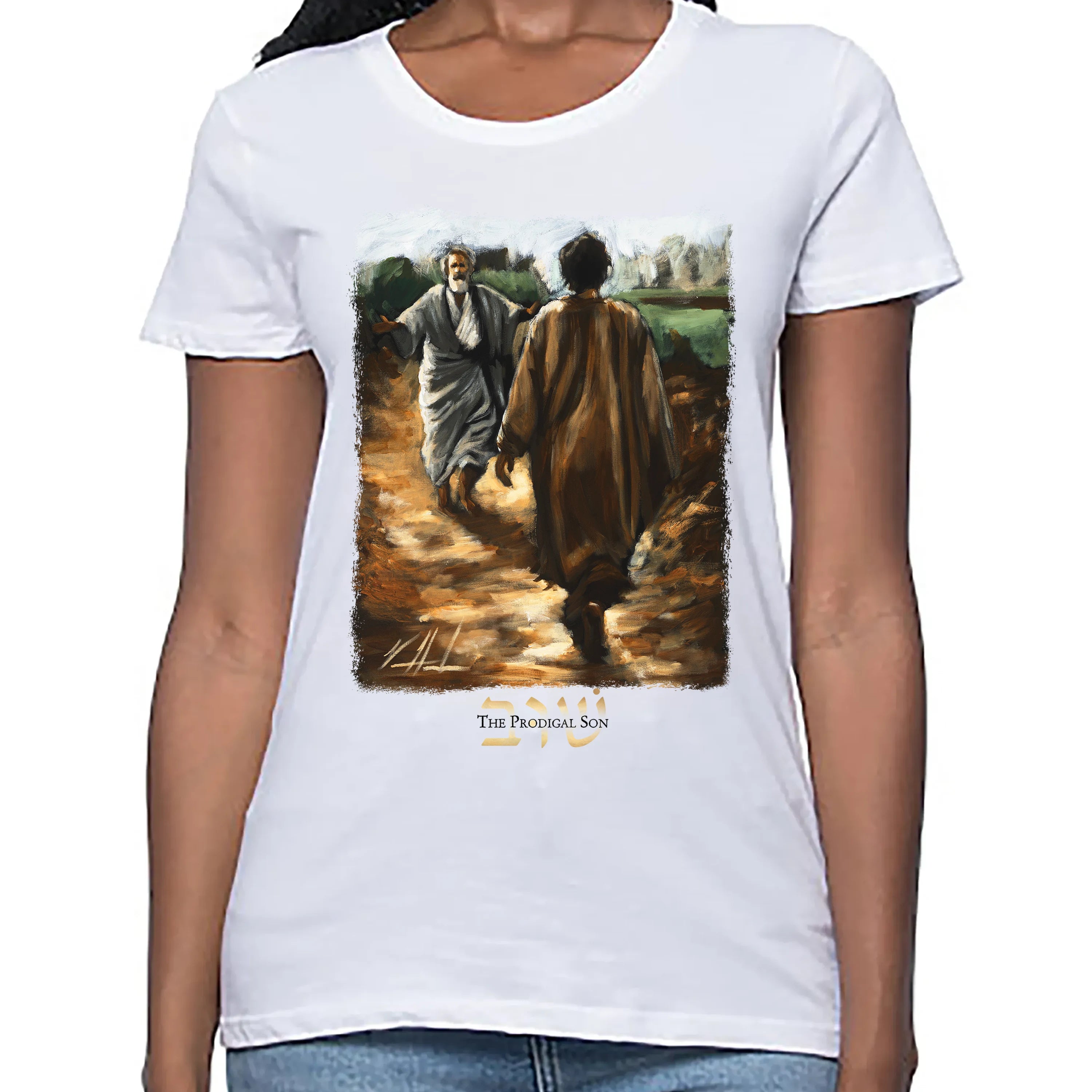 Women's T (Organic Bamboo) - The Prodigal Son Organic Bamboo Vanessa Horabuena