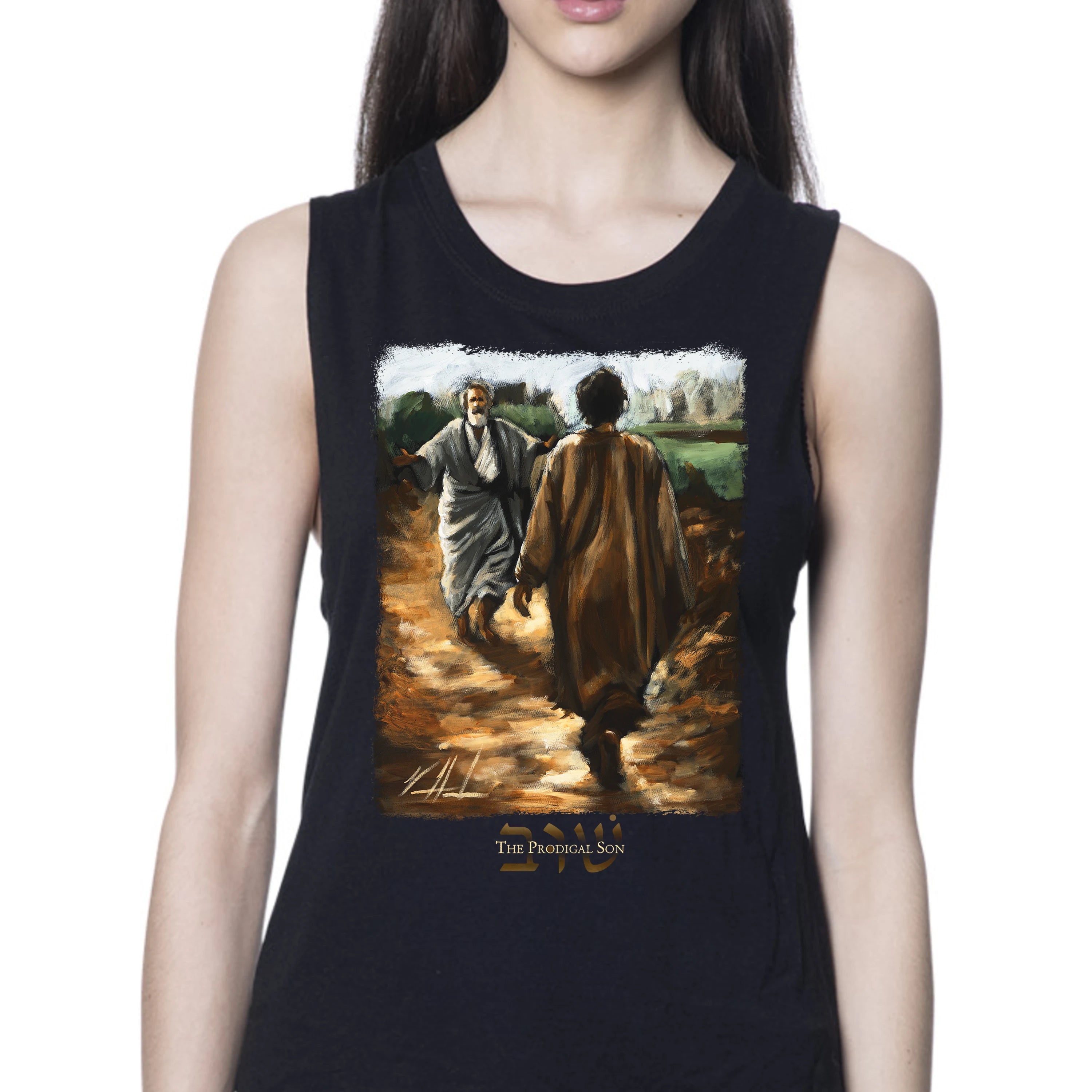 The Prodigal Son - Women's Tank Top (Organic Bamboo) Organic Bamboo Vanessa Horabuena