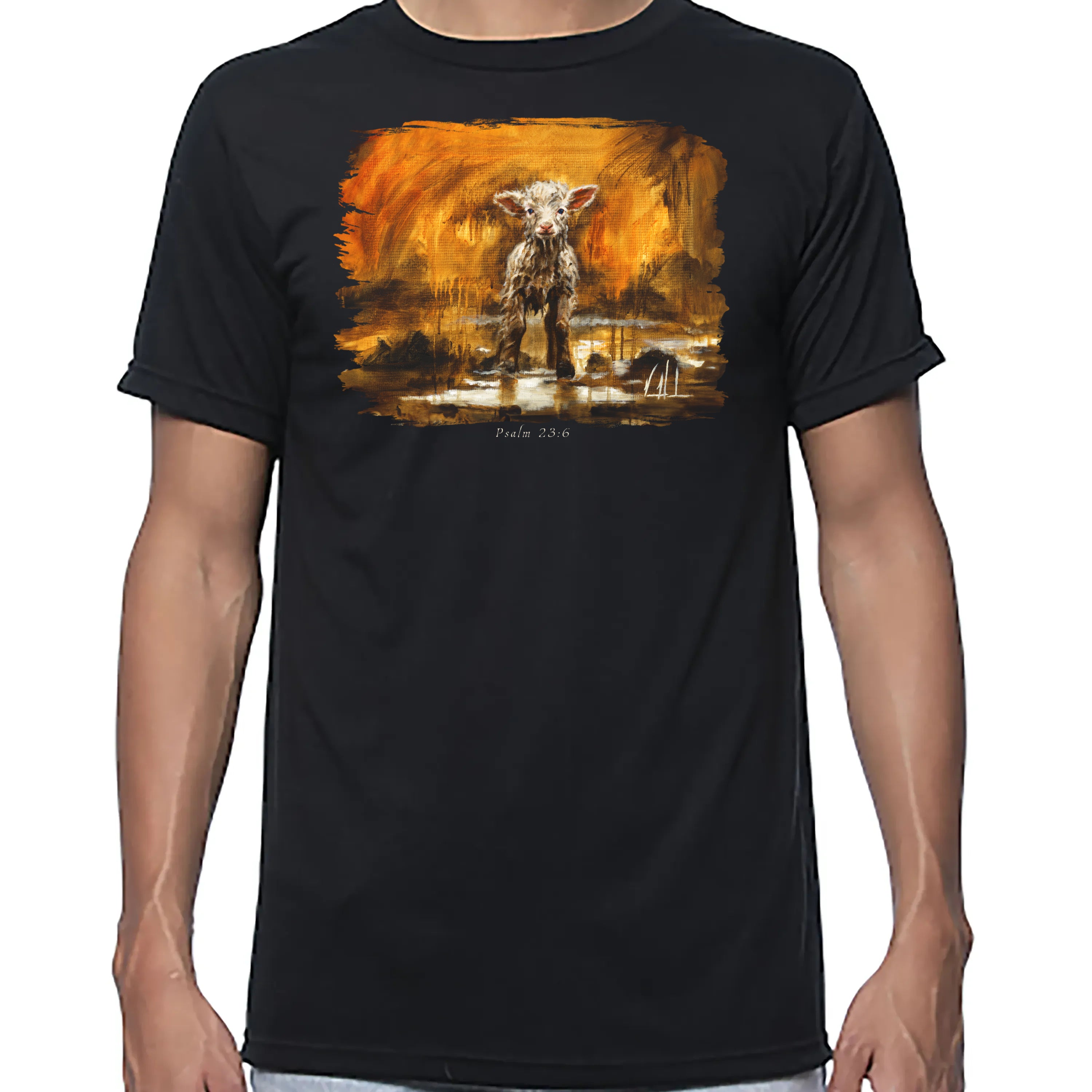 Your Love Never Fails - Unisex T (Organic Bamboo) Vanessa Horabuena Short Sleeve Eclipse (Black) XS