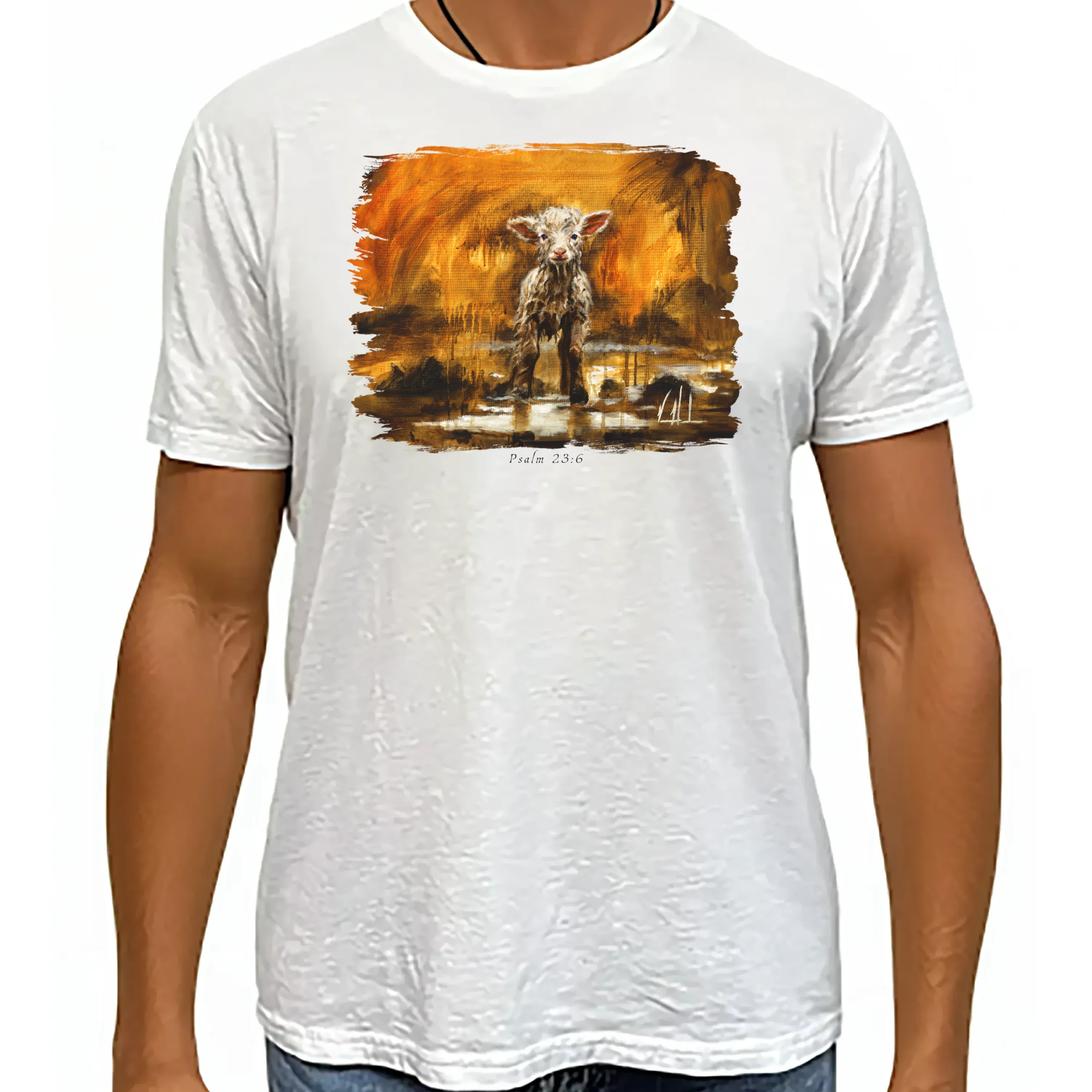 Your Love Never Fails - Unisex T (Organic Bamboo) Vanessa Horabuena Short Sleeve Frost (White) XS