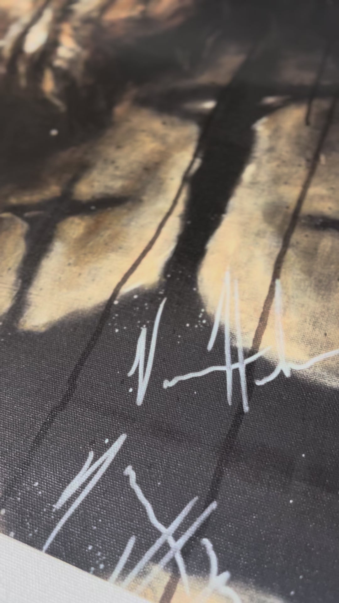 CM# 35 - Redeemer's Love With Crosses - 24"x30" - Canvas Print Vanessa Horabuena