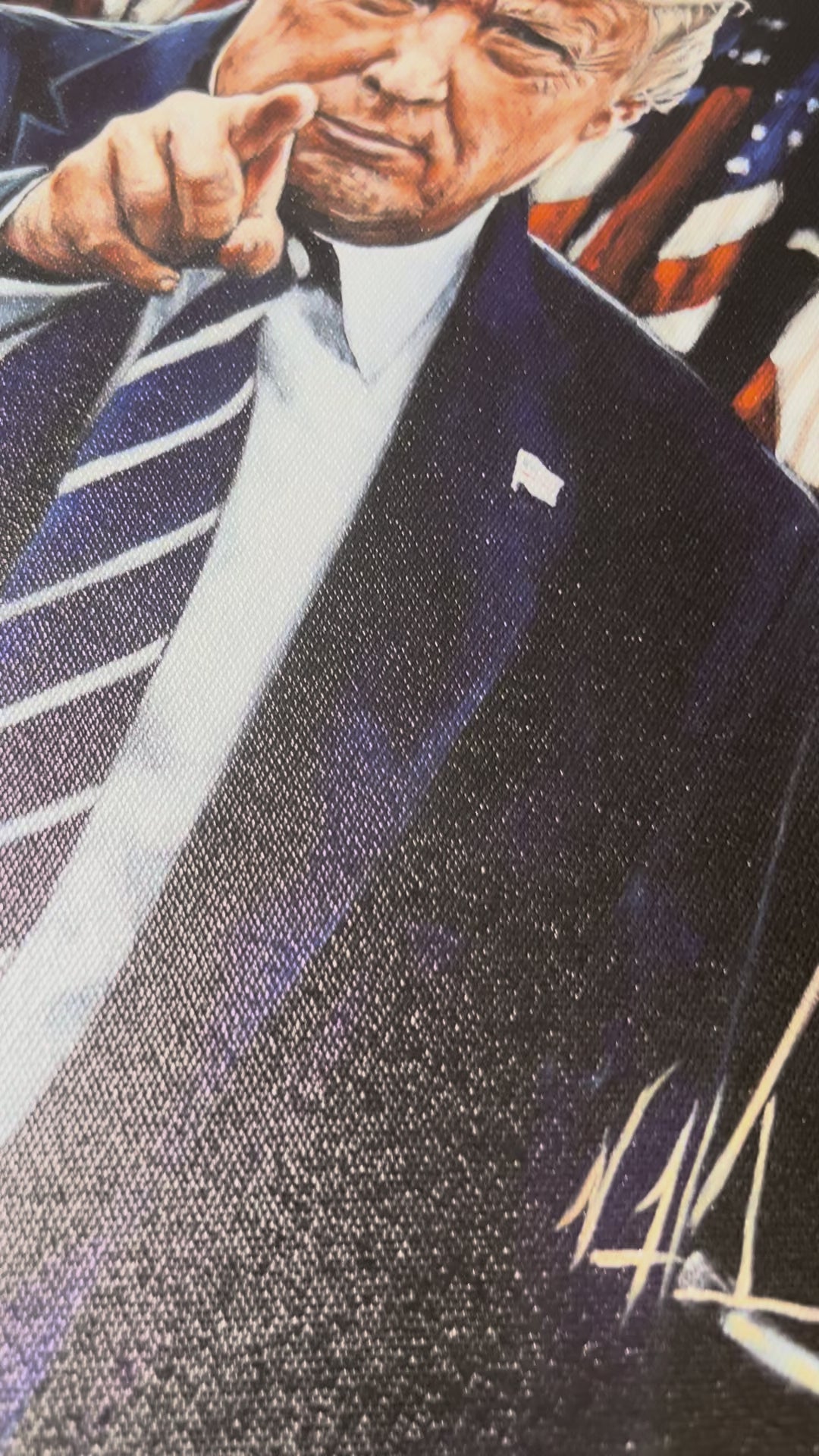 CM# 57 - The Call to Greatness - 11"x14" Canvas Print Vanessa Horabuena