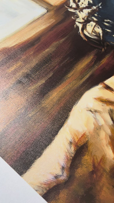 CM# 68 - Love's True Story - 36"x48" Canvas Print Vanessa Horabuena