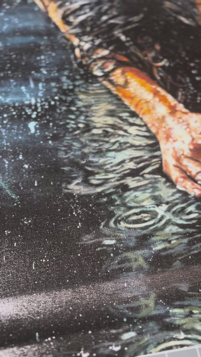 CM# 63 - The Art of Surrender - 24"x30" Canvas Print Vanessa Horabuena