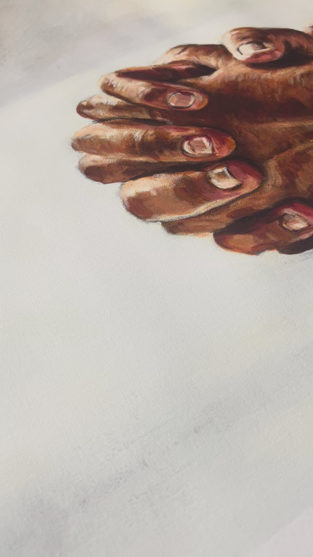 CM# 32 - Our Father - 36"x48" Canvas Print Vanessa Horabuena