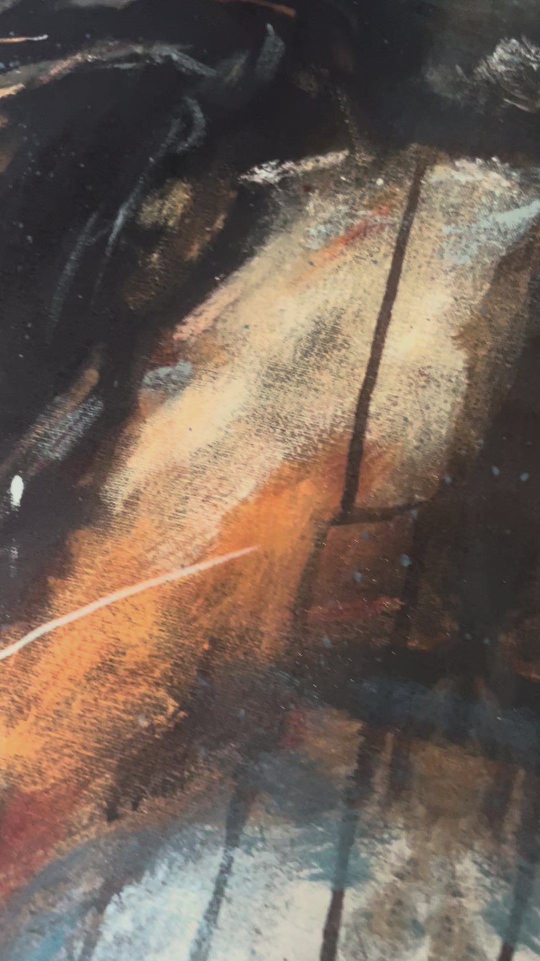 CM# 38 - The Finished Work of the Cross - Light Background - 36"x48" - Canvas Print Vanessa Horabuena