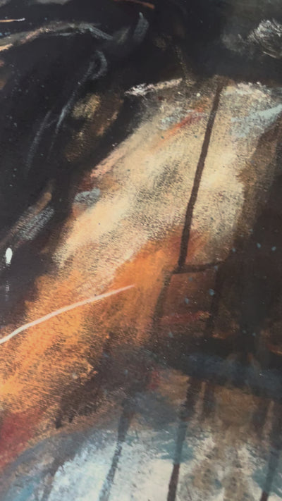 CM# 38 - The Finished Work of the Cross - Light Background - 36"x48" - Canvas Print Vanessa Horabuena