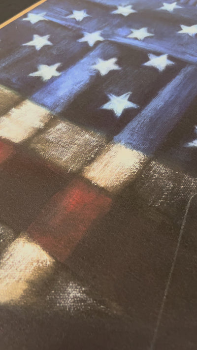 CM# 15 - Commander in Chief - 30"x40" Canvas Print Vanessa Horabuena